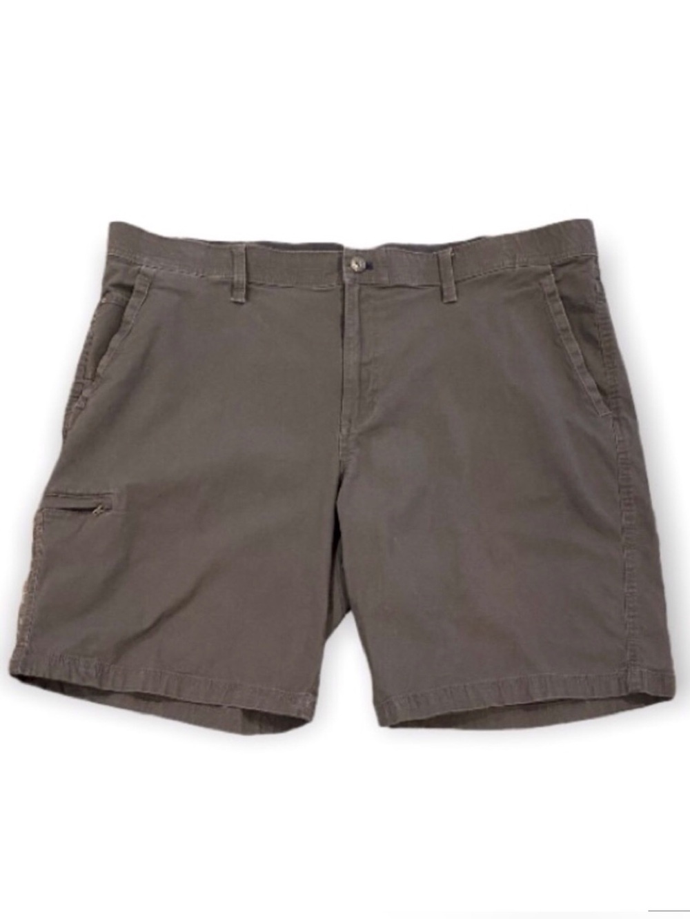 Weatherproof 42 Utility Gray Mens Shorts Stretch Cotton / Spandex Walking Hiking